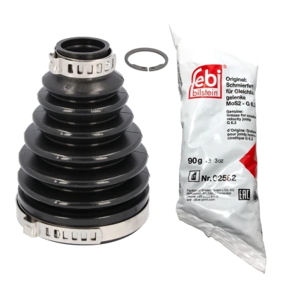 Afbeelding van FEBI BILSTEIN 192973 Aandrijfashoes Versnellingsbak zijde, Vooras rechts Thermoplastische Polyester Elastomere