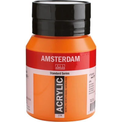 Afbeelding van Amsterdam Acrylverfverf 500 ml Azooranje
