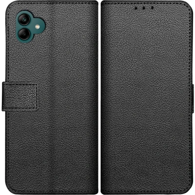 Afbeelding van Just in Case PU leer Book Zwart Samsung Galaxy A04