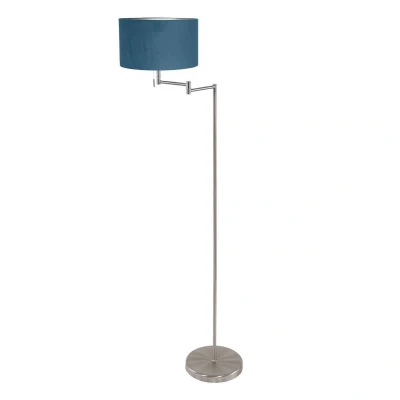 Afbeelding van Mexlite vloerlamp Bella staal metaal 45 cm E27 fitting 3881ST