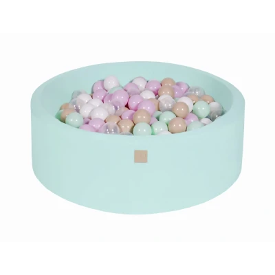 Afbeelding van Ronde ballenbak Cupcake incl 250 ballen Ballenbakje.nl 90x40