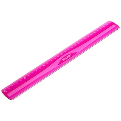Image de Règle flexible rose 30 cm