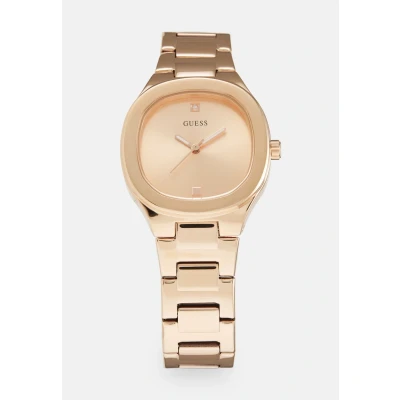 Afbeelding van Guess EVE Horloge Rose goldcoloured, Dames, Maat: One Size, gold coloured