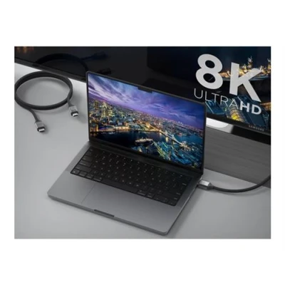 Image de LINQ Ultra High Speed câble HDMI mâle pour 2 m support 8K60Hz (7680 x 4320), 4K120Hz (3840 2160), Prise en charge de l&#039;Ultra HD 4K