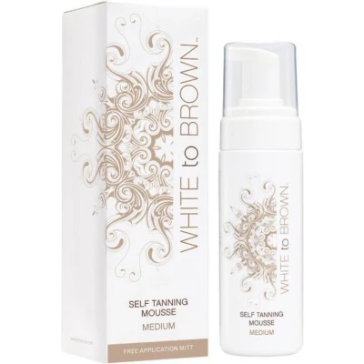 Afbeelding van Whitetobrown Self Tanning Mousse Medium