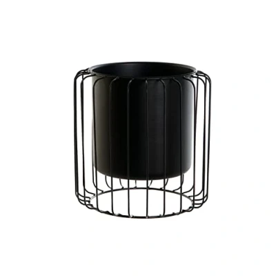 Afbeelding van Grondlegger DKD Home Decor Zwart Metaal 26 x cm