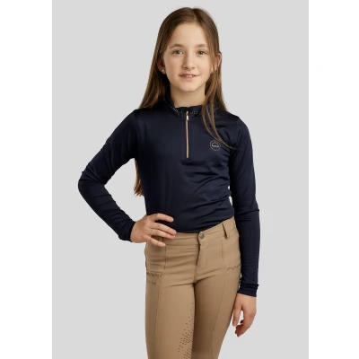 Image de Montar Chemise MoEverline Junior Longues Manches Marin foncé