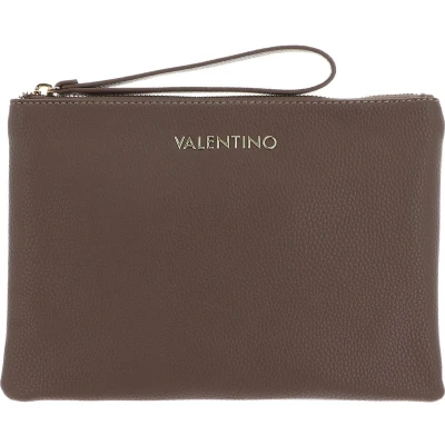 Afbeelding van VALENTINO Utensil zak Brixton Soft Cosmetic Case Taupe Bruine