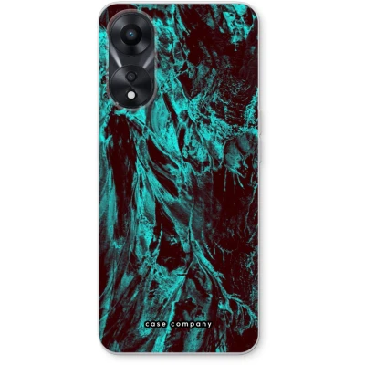 Afbeelding van Case Company® hoesje geschikt voor Oppo A78 5G Ice Age Soft Cover Telefoonhoesje Bescherming aan alle Kanten en Schermrand