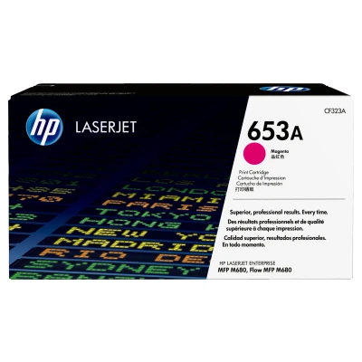 Image de HP 653A toner magenta authentique LaserJet