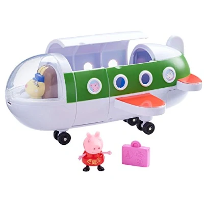 Afbeelding van Peppa Pig een vliegtuig met beeldjes geliefd bij alle kinderen