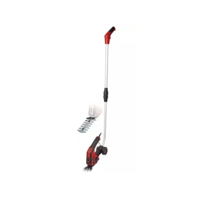 Afbeelding van Einhell accu Gras /Heggenschaar GC CG 3,6/70 Li 3,6 V/Li ion 2.0 Ah Knipbreedte grasschaar: 7 cm Snoeibreedte heggenschaar: 11 Telescopische geleidesteel Incl. lader