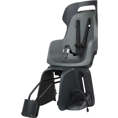 Afbeelding van Bobike GO maxi fietszitje met slaapstand framebevestiging macaron grey