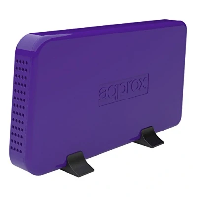 Afbeelding van approx! Storage enclosure 3.5&quot; SATA 3Gb/s USB 3.0 paars