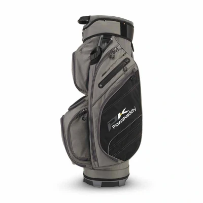 Afbeelding van Powakaddy Cartbag DLX Lite Zwart/Gun metal