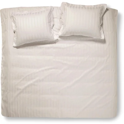 Afbeelding van Damai Linea Dekbedovertrek Tweepersoons 200 x 200/220 cm Ivory