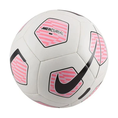Afbeelding van Nike Performance Mercurial FADE Unisex Voetbal, Maat: 5, White/sunset pulse/black