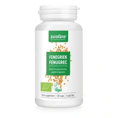 Afbeelding van Gelule fenugrec bio (120 caps) Complément alimentaire
