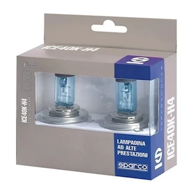 Afbeelding van Car Bulb Sparco ICE40K H4 12V 55W Blanco Azulado Efecto Xenon