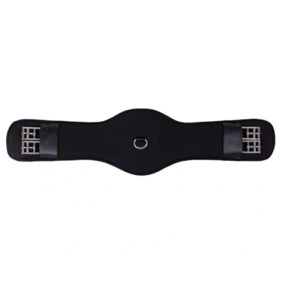 Afbeelding van QHP Anatomische korte trainingsriem (65 cm, zwart)