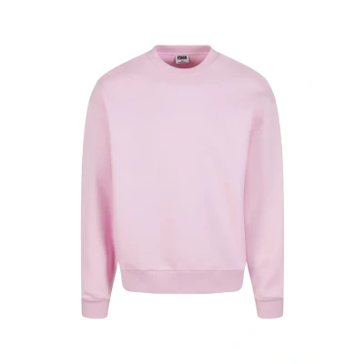 Afbeelding van Urban Classics Fluffy Crewneck Sweater, Heren, Maat: Medium, Softpink