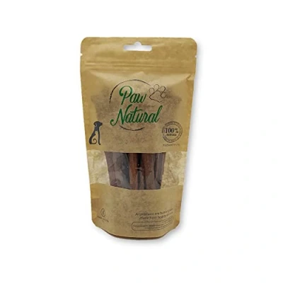 Afbeelding van Paw Natural Eend Sticks Snacks voor Honden 150 gram Graan en Glutenvrij Geschikt alle rassen