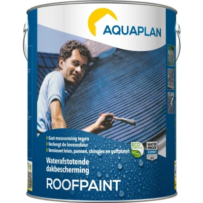 Afbeelding van Aquaplan roofpaint antraciet 5 liter
