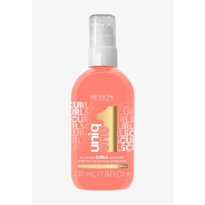 Afbeelding van Revlon Professional Uniqone Curly HAIR Leavein Treatment Multibenefit FOR HAIR, WAVY AND Coily Haarverzorging, Dames,