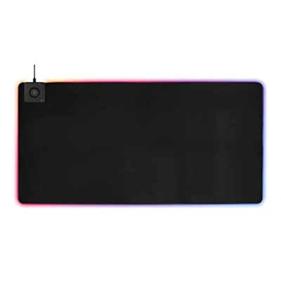 Afbeelding van Deltaco DMP330 Gaming Muismat XL RGB 1180x580mm Draadloze Qi Oplader Zwart