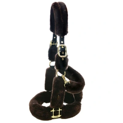 Afbeelding van Kentucky Halster Sheepskin Bruin Cob