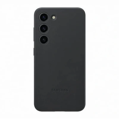 Image de Samsung Cuir Back Cover Noir Galaxy S23