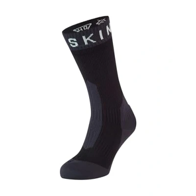 Afbeelding van Sealskinz Waterproof Extreme Cold Weather Mid Length Fietssokken Unisex Maat XL
