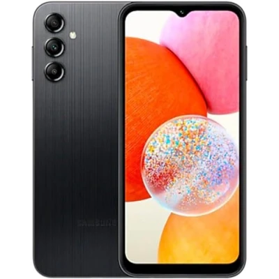 Image de Samsung Galaxy A14 5G smartphone double SIM RAM 4 Go / Mémoire interne 64 microSD slot Écran LCD 6.6&quot; 2408 x 1080 pixels 3 caméras arrière 50 MP, 2 MP front camera 13 noir