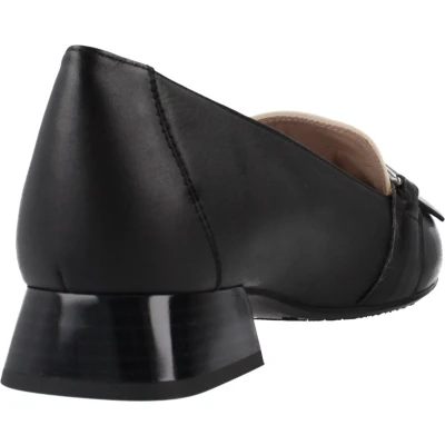 Afbeelding van Hispanitas DALI Instappers, Dames, Maat: 41, Black white Leer