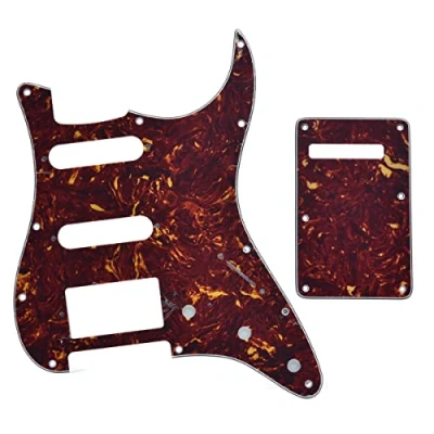Afbeelding van KAISH slagplaat ST/Strat HSS met achterplaat ST Tremolo Trem Cover voor Stratocaster / Strat Made in USA Mexico Vintage schildpad