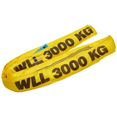 Afbeelding van Braun 30021RS Trekkabel Polyester mantel Geel Vermogen 3000 kg/2 m