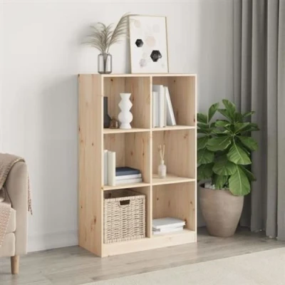 Afbeelding van vidaXL Boekenkast 70x33x110 massief grenenhout