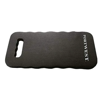 Afbeelding van Portwest Kniemat werkmat Tuinmat zwart met handgreep 40x18.5x2
