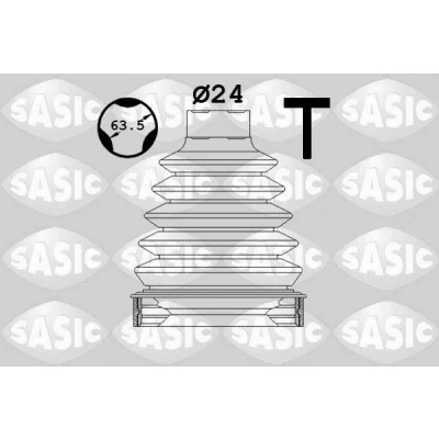 Afbeelding van SASIC 1904007 Aandrijfashoes Versnellingsbak zijde Thermoplastic RENAULT: Kangoo II Express, / Grand Kangoo, TWINGO 2, DACIA: LOGAN 2