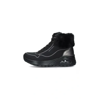 Afbeelding van Skechers Uno Rugged Enkellaarzen voor dames, Zwart