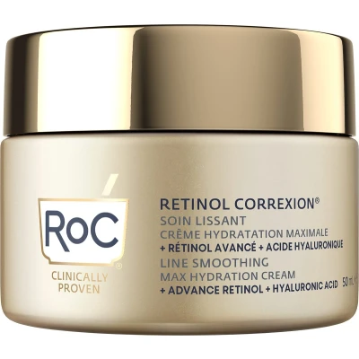 Afbeelding van Roc Retinol Correxion Line Smoothing Max Hydration Cream 48 Ml
