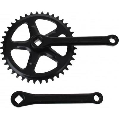 Afbeelding van Crankstel 36T Vinty ST 1/8 152 mm crankarm zwart