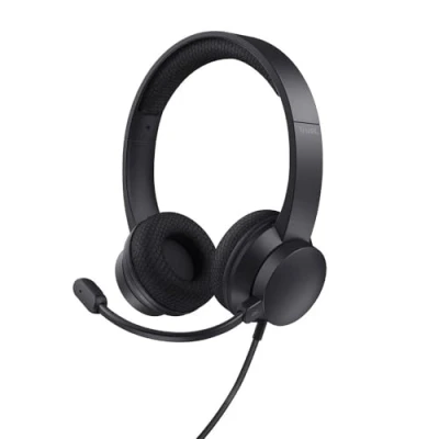 Afbeelding van Trust HS 260 Over Ear headset Computer Kabel Stereo Zwart