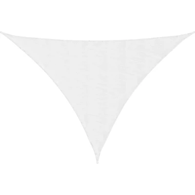 Afbeelding van Zonnescherm driehoekig 3x4x4 m oxford stof wit