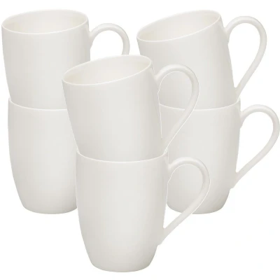 Afbeelding van vivo by Villeroy &amp; Boch Group Basic koffiemok, 6 delig, 300 ml, porselein, wit