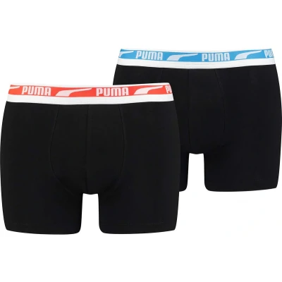 Afbeelding van puma ACCESSOIRES men everyday multi logo boxer Blauw Multicolour