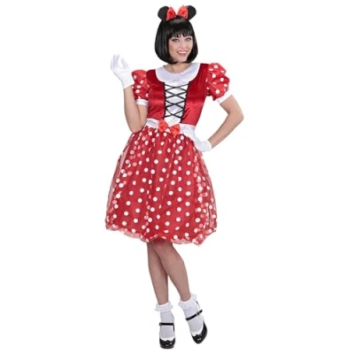 Afbeelding van Widmann Mickey &amp; Minnie Mouse Kostuum Piep Het Muisje Vrouw Rood Large Carnavalskleding Verkleedkleding