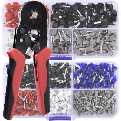 Afbeelding van Quadrios 23T035 Assortiment adereindhulzen 0.5 mm², 1 1.5 2.5 mm² Deels geïsoleerd set(s)