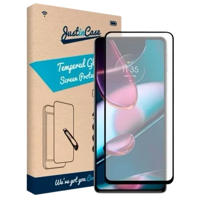 Afbeelding van Just in Case Gehard Glas Edge to Screenprotector Motorola 30 Pro