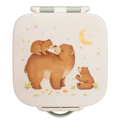 Afbeelding van Petit monkey bento broodtrommel bears and stars